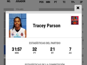 Tracey P. action photo