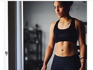 Bri Aguilar action photo