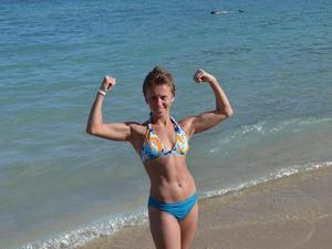 Sylvia B. action photo