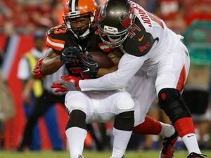 George Johnson action photo