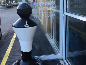 Coach Fred F. action photo