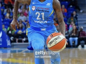 Jamierra Faulkner action photo