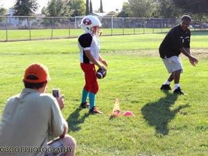 Raymond R. action photo