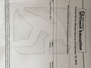 Michael D. action photo