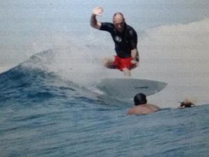 Mike E. action photo