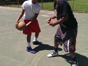 Stephen Q. action photo