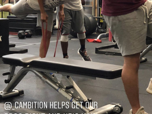 Cameron P. action photo