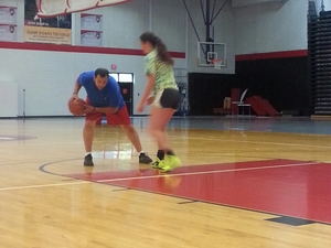 Domenic D. action photo