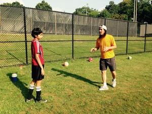 Naji K. action photo