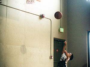 Kaleb L. action photo