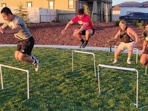 Cy Z. action photo