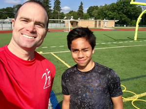 Eric Vogel action photo