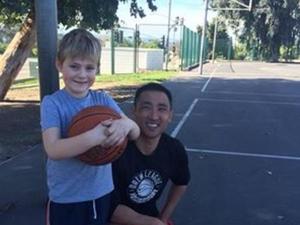 Mike C. action photo