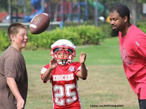 Raymond R. action photo