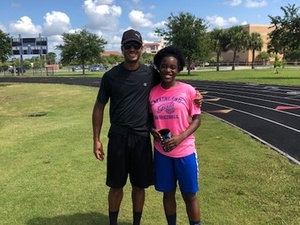 Jaydian J. Miller action photo