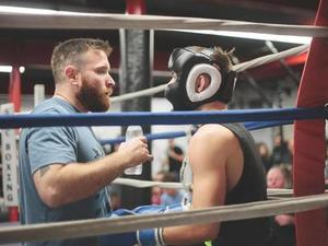 Andrew L. action photo