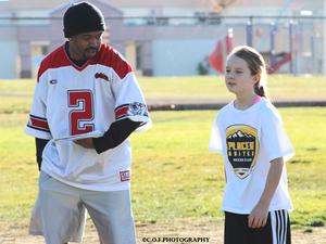 Raymond R. action photo