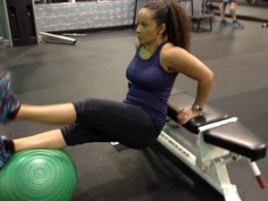 Vanessa A. action photo