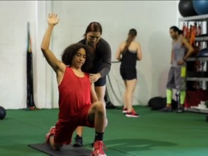 Valerie B. action photo