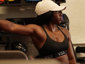 Tahesia H. action photo