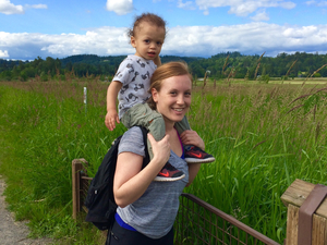 Kelsey C. action photo