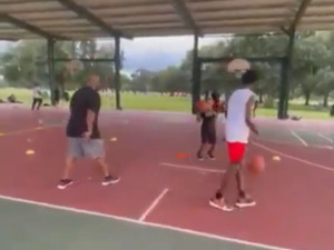 Mike C. action photo