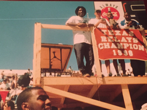 Rodney P. action photo