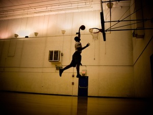 Brandon A. action photo