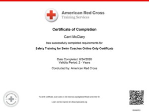 Carri M. action photo