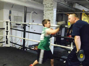 Brian P. action photo