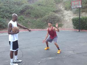 Tyree B. action photo