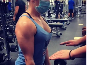 Caitlin D. action photo