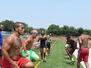 Andre W. action photo