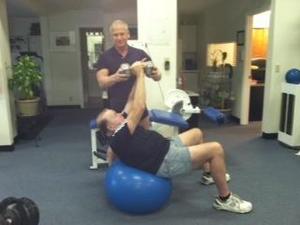 Jeffrey U. action photo