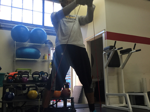 Kevin B. action photo