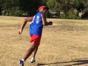 Don E K. action photo