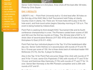 Collin H. action photo