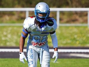 Karre' Wallace action photo