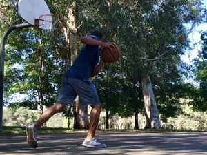 Paul J. action photo