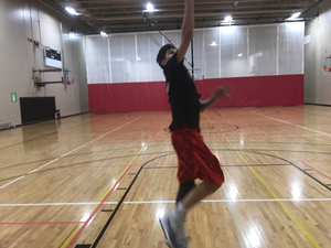 Terell J. action photo
