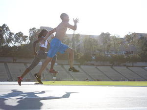 Lawrence Trice Jr. action photo