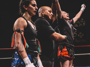 Ariana S. action photo