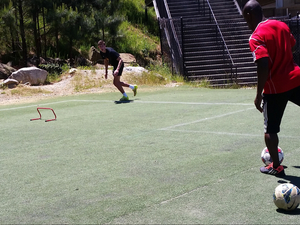 Allen L. action photo