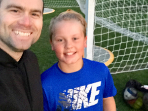 Eric Vogel action photo