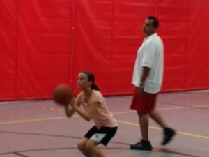 Domenic D. action photo