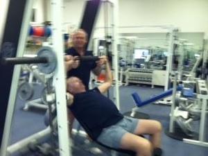 Jeffrey U. action photo