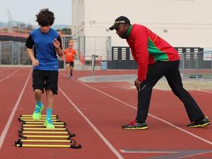 Nabie F. action photo