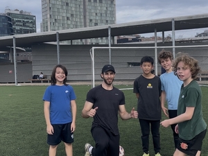 Markiian Dziama action photo