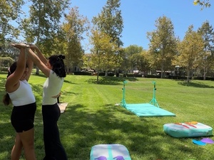 Katie F. action photo