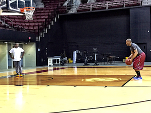 Robert R. action photo